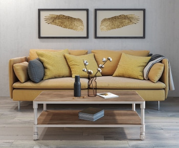 Nordic Style A Sofa For Two-ID:282178729