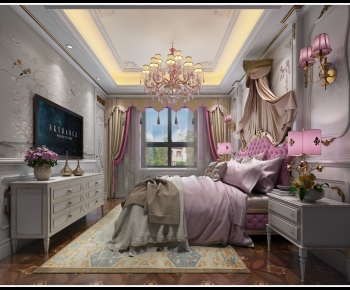 European Style Girl's Room Daughter's Room-ID:922314956