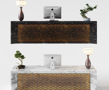 New Chinese Style Reception Desk-ID:141226221