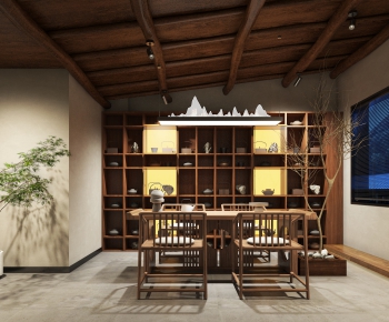 New Chinese Style Tea House-ID:403322683