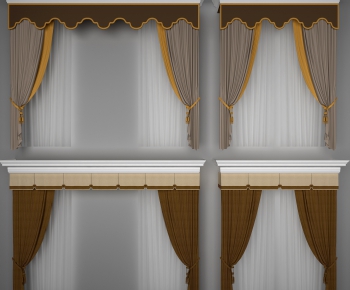 New Chinese Style The Curtain-ID:318335293