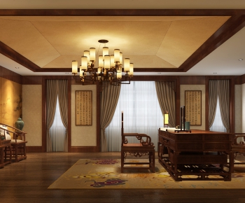 Chinese Style Study Space-ID:355625322
