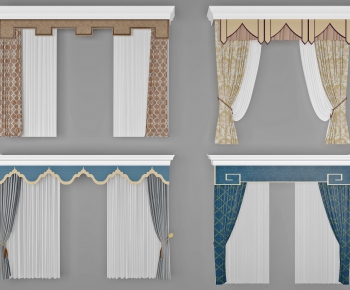 New Chinese Style The Curtain-ID:678297861
