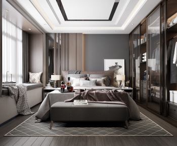 Modern Bedroom-ID:655386852