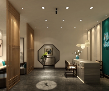 New Chinese Style Reception Room-ID:613170467