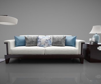 New Chinese Style A Sofa For Two-ID:322973383