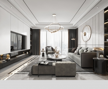 Modern A Living Room-ID:568540317