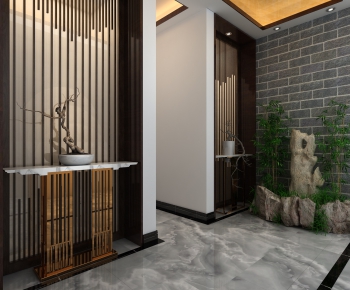 New Chinese Style Hallway-ID:273635658