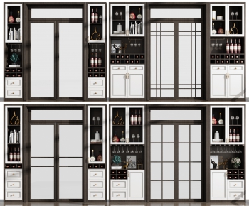 Modern Wine Cabinet-ID:413757677