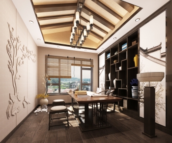 New Chinese Style Study Space-ID:980639961