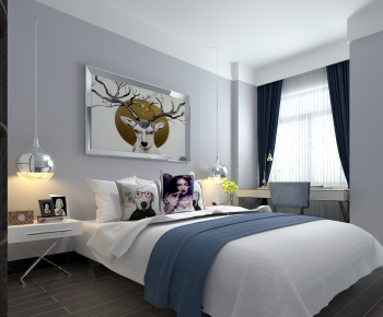 Nordic Style Bedroom-ID:369244416