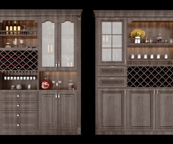 New Chinese Style Wine Cabinet-ID:140753756