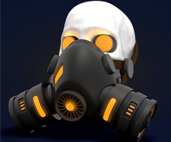 VR现代防毒面具-ID:691210312