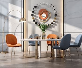 Modern Dining Table And Chairs-ID:430360256