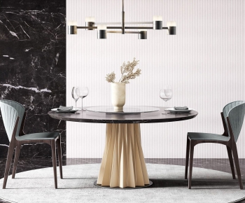 Nordic Style Dining Table And Chairs-ID:529617352