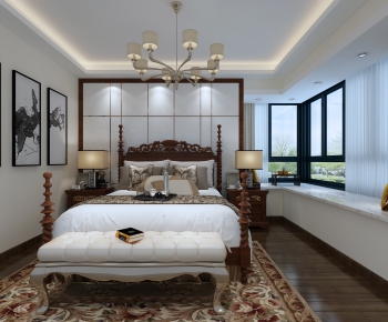 Chinese Style Bedroom-ID:526783931