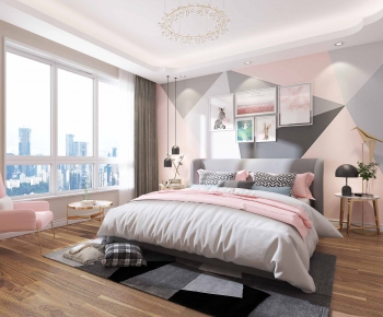 Nordic Style Bedroom-ID:362435887