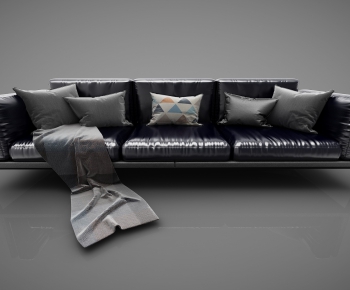 Modern Three-seat Sofa-ID:207857265