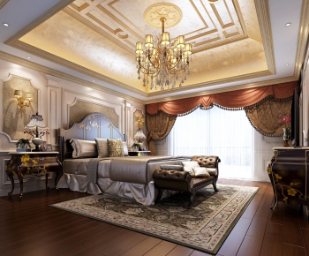 New Classical Style Bedroom-ID:463498188