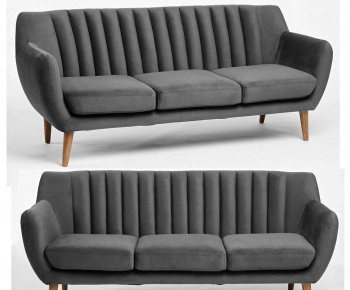 Modern Three-seat Sofa-ID:198421381