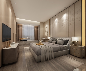 New Chinese Style Bedroom-ID:954756528