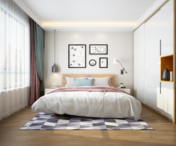 Nordic Style Bedroom-ID:286269565