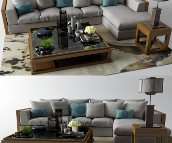 New Chinese Style Multi Person Sofa-ID:138418562