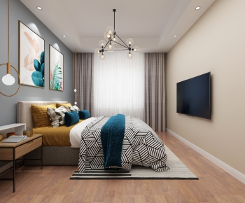 Modern Bedroom-ID:662655949