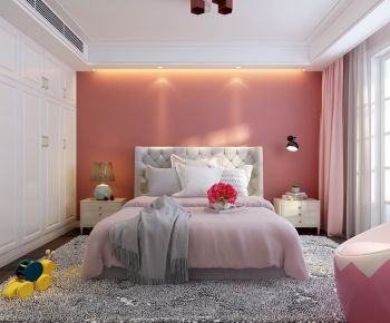 American Style Girl's Room Daughter's Room-ID:146572597