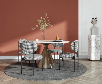 Modern Dining Table And Chairs-ID:709281454