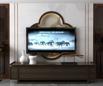 New Chinese Style TV Cabinet-ID:242614915
