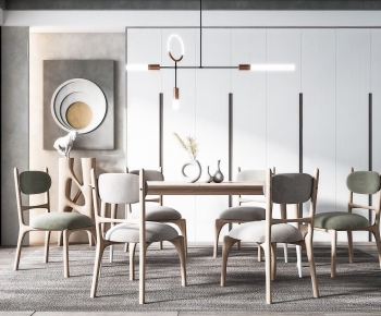 Nordic Style Dining Table And Chairs-ID:784223575