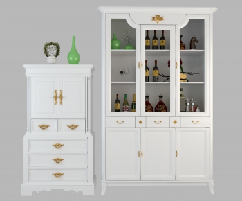 European Style Wine Cabinet-ID:863318254