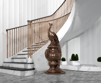 European Style Stairwell-ID:541777989