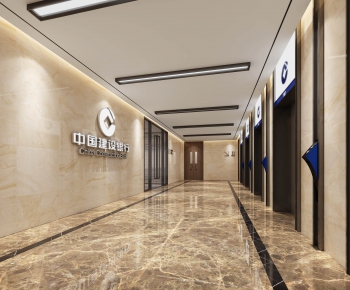 Modern Corridor/elevator Hall-ID:893338273