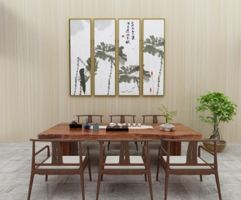 New Chinese Style Tea Tables And Chairs-ID:113566532