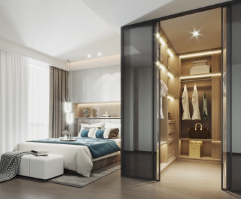 Modern Bedroom-ID:490328614