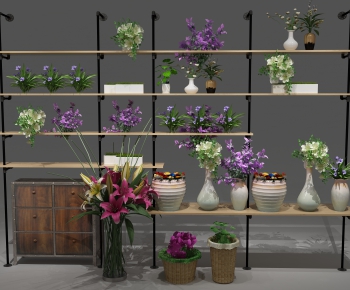 Modern Flower Shelf-ID:845908134