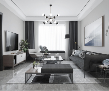 Modern A Living Room-ID:628158157