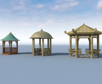 New Chinese Style Building Component-ID:338218342