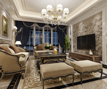 European Style A Living Room-ID:636358761