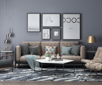 Nordic Style Sofa Combination-ID:613382781