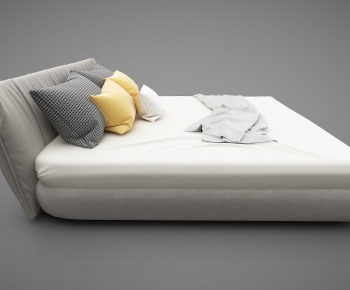 Modern Double Bed-ID:325165966