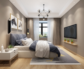 Nordic Style Bedroom-ID:840572746