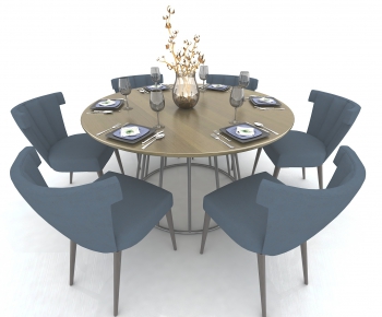 Modern Dining Table And Chairs-ID:139119947