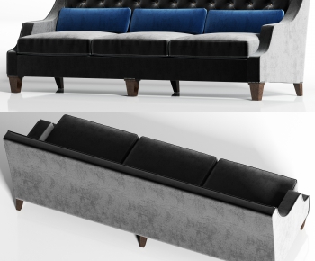 Simple European Style Three-seat Sofa-ID:247532351