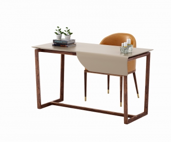 Modern Computer Desk And Chair-ID:118044374