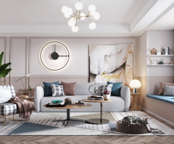Nordic Style A Living Room-ID:312433621