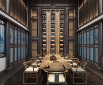 Chinese Style Study Space-ID:615403684