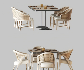 Modern Dining Table And Chairs-ID:304938566